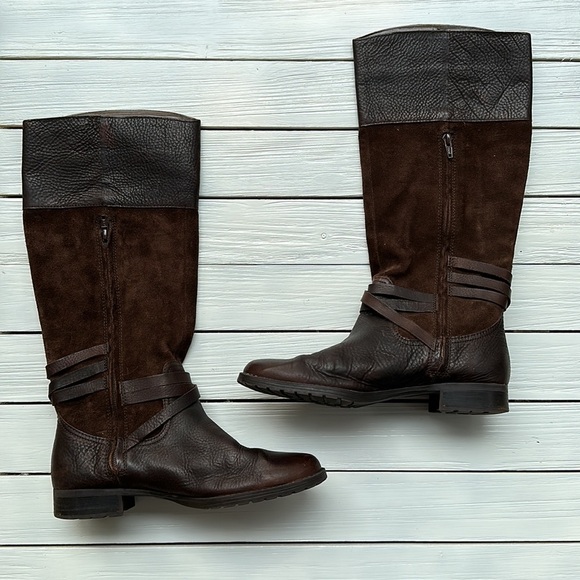 Ralph Lauren Sonya Riding Equestrian Style Boot Brown Leather size 9 - Picture 5 of 9